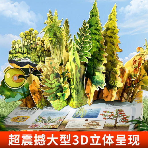 【青葫芦】那么大！立体书：植物 3-8岁 儿童3d立体书 商品图1