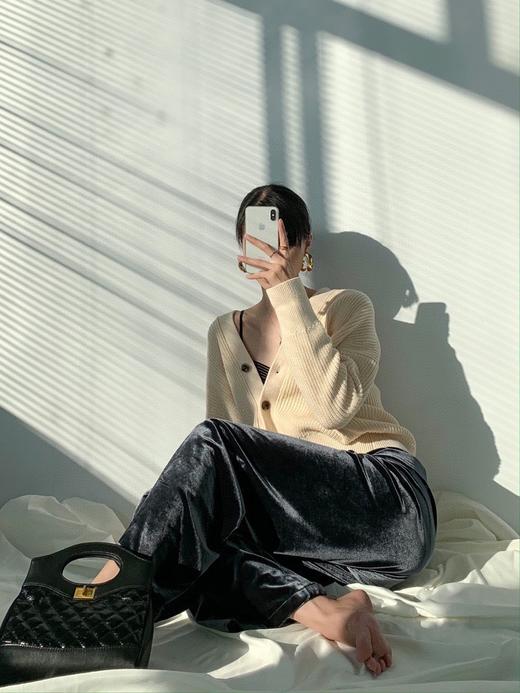 SRD101#14色丝绒裤 商品图1