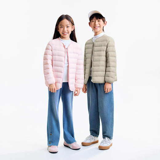 【实体店同款】男女童短款羽绒服冬季新款安奈儿童装AM545279 商品图3