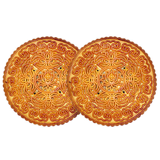 兴盛德传统老五仁月饼礼盒400g*2盒中秋送礼礼物 商品图1