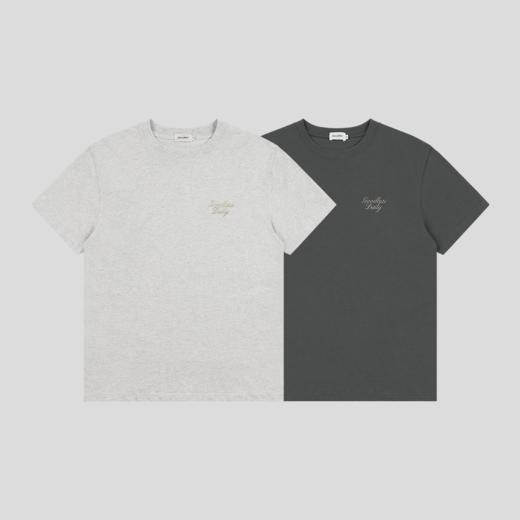 GOODBAI 做旧鸽子logo印花短袖T恤 商品图0