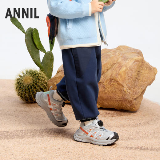 【实体店同款】男童全腰针织夹裤冬季新款安奈儿童装TB546587 商品图2