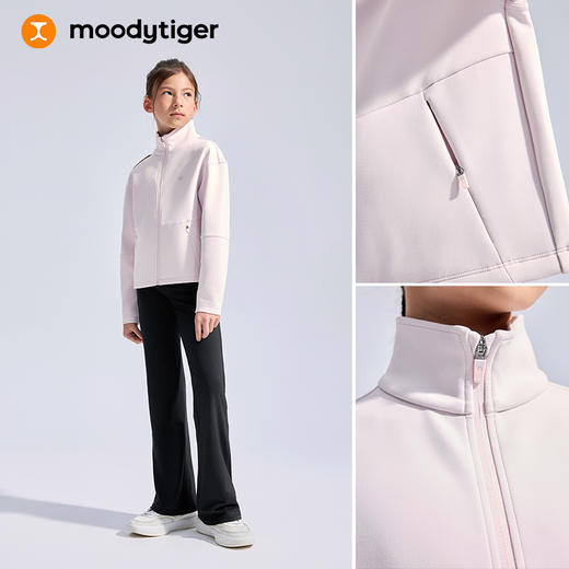 moodytiger儿童外套舒适空气层短款外套31210401/M31210403【DR】 商品图3