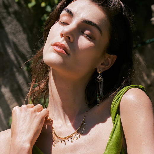 Garden of Eden 伊甸园系列 | 生命之树流苏项链 商品图1