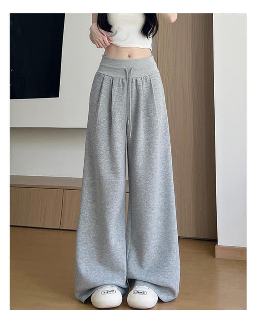 【YW】无忧购韩系休闲小个子运动百搭宽腰提臀裤12589（截单后3-5天发货) 商品图7