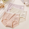 【3条装】女士高弹内裤无缝裸感蚕丝底裆内裤90-120斤【CSL25268】 商品缩略图1