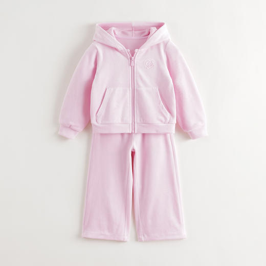 [暖暖天鹅绒]马克珍妮女童柔软省心卫衣套装2025年秋装新款551538 商品图3