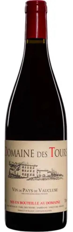 Chateau des Tours Vin de Pays du Vaucluse Rouge图尔斯古堡瓦露丝干红葡萄酒2019 商品图0