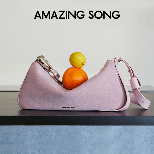 Amazing Song乙颂 慕斯包小号单肩大容量斜挎腋下包【该商品不支持用券】 商品图2