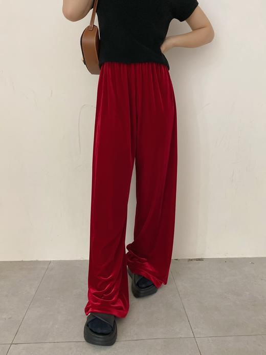 SRD101#14色丝绒裤 商品图8