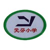 通版深圳市元芬小学织唛校徽校服礼服布标姓名贴章可缝烫现货发51 商品缩略图1