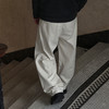 徐太浪【立体裁剪 垂感褶皱】百搭直筒休闲裤男春秋2025新款裤子 商品缩略图2