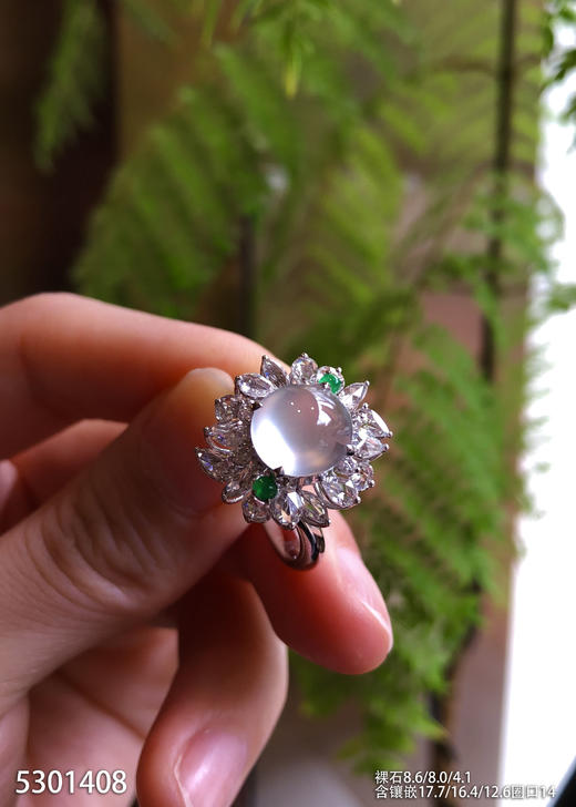 5301408，蛋面戒指。具体价格微信咨询 商品图3