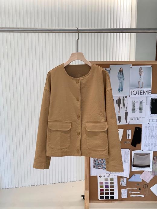 【高品质私服】【IC全棉双面布外套】柔软舒适，正反异色，设计新颖，整体显得更加简洁大方G1232-CC【无标出货 介意慎拍】 商品图13