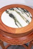 红桥红  家具严选  缅甸花梨（大果紫檀）【89 云石面 王款三足香几】 商品缩略图2