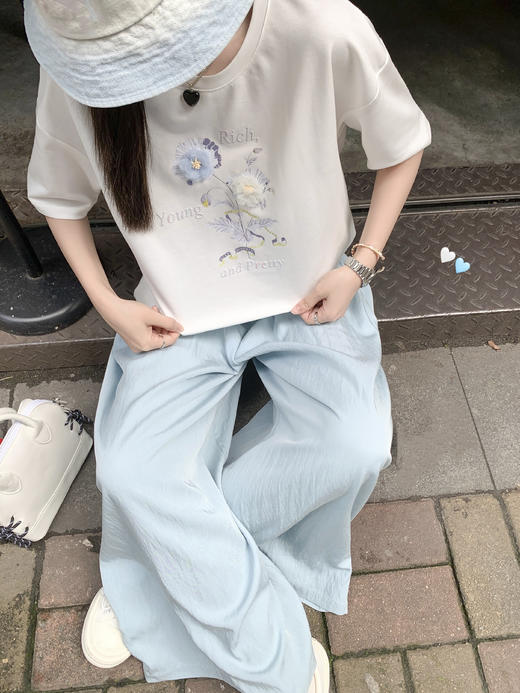 <曾小咸推荐>韩系印花短袖T 商品图10