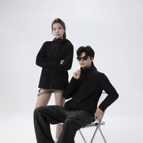 【ve**ance商鸟同款】TNFFCK户外硬核情侣款防风连帽休闲软壳夹克外套/CH060（浅灰色/荧光黄下单72小时内发货 黑色预售7-10天内发货）