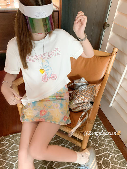 <曾小咸推荐>现货秒杀！最后一波 ！抢到赚到！骑车小熊绣花短袖 日常119.99 立减60 秒杀59.99！ 商品图10