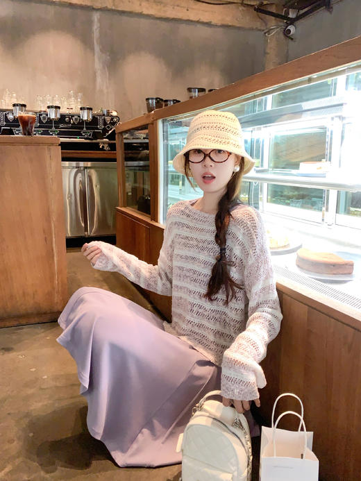 <曾小咸推荐>现货秒杀！最后一波 ！抢到赚到！条纹镂空针织罩衫 日常169.99 立减90 秒杀79.99！背心连衣裙 日常159.99 立减100 秒杀59.99！ 商品图10