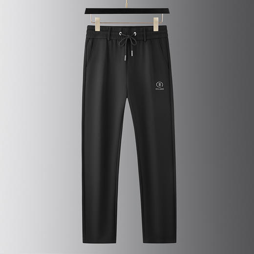 【超大码】【DX】大依优型大码男装运动休闲裤直筒新款轻商务百搭松紧腰加肥加大棉质长裤可穿310斤 商品图4