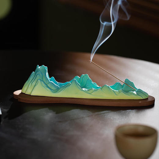 热卖！青烟袅袅！上新了故宫·千里江山熏香套装 礼盒赠手提礼袋 商品图12