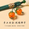 「仅9.9到手！柿柿如意手机挂件」短款手腕挂绳男女琉璃柿子挂坠钥匙扣防丢绳时尚饰品 商品缩略图2