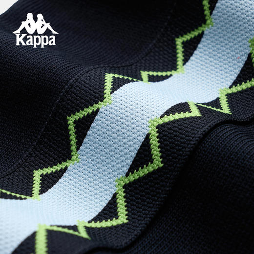 Kappa 2025秋季新款 休闲复古 潮流翻领开衫针织外套KPDJDWK80 商品图4