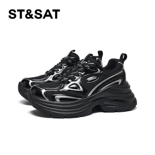 星期六机能风百搭厚底老爹鞋SSD3112571 商品图7