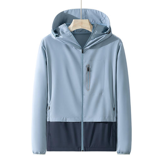 百媚生 冰丝防晒衣夏季防紫外线透气钓鱼服男女300斤可穿8826 商品图2