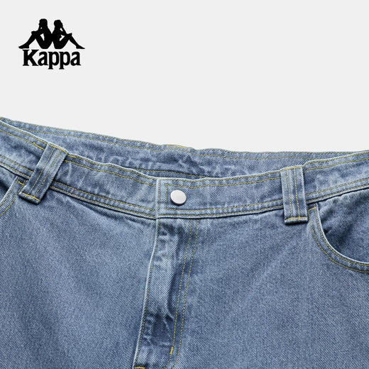 Kappa  2025新款秋季宽松直筒裤牛仔裤 情侣款KPCIDAX81 商品图1