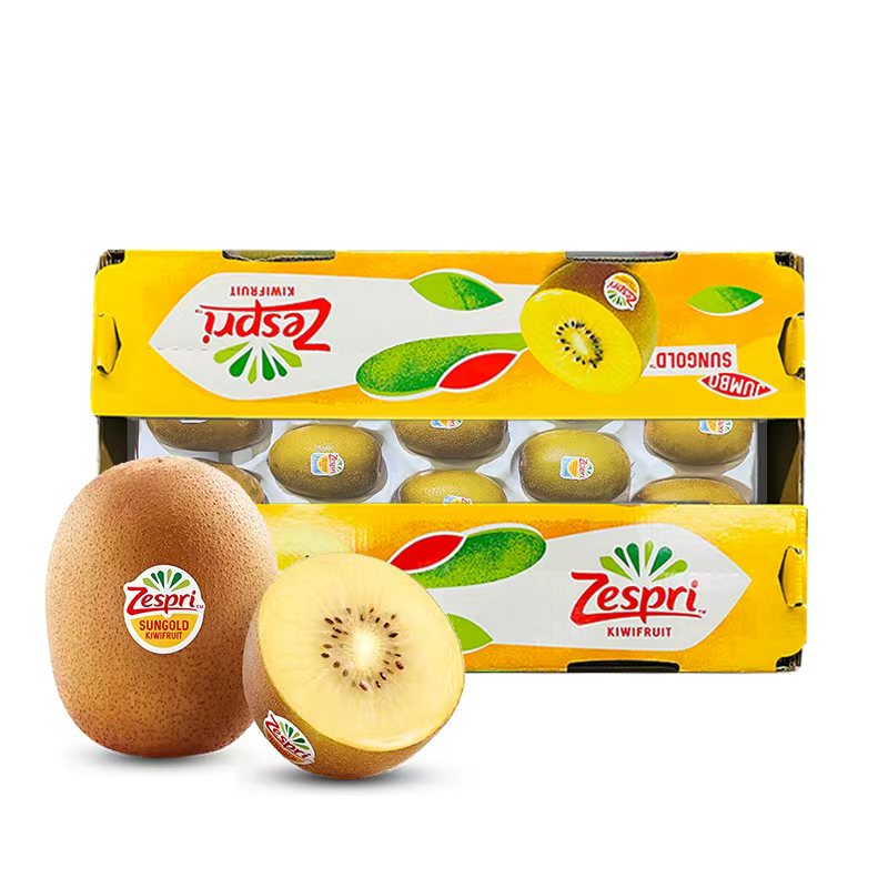 【活动VC时刻】22# 特大果新西兰佳沛阳光金奇异果  1箱18个装大果  单果145-170g