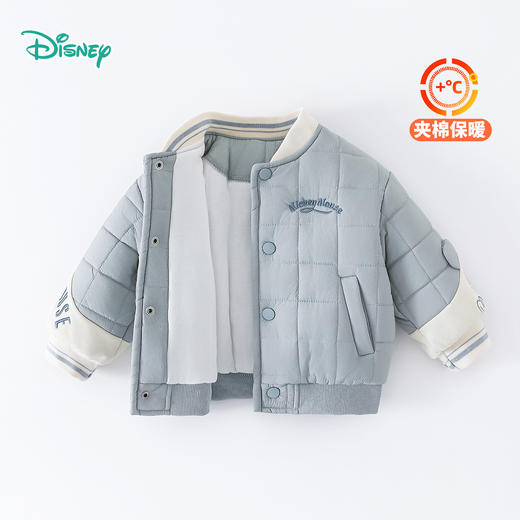 贝贝怡童装秋冬男童休闲百搭夹棉外套中大童ZD4ES017 商品图3
