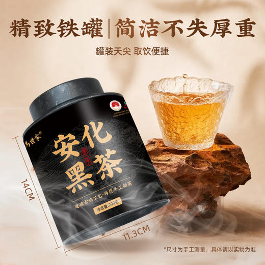 【安化黑茶】茶马世家丨天尖茶 安化黑茶 2015年 散茶 200g 商品图7