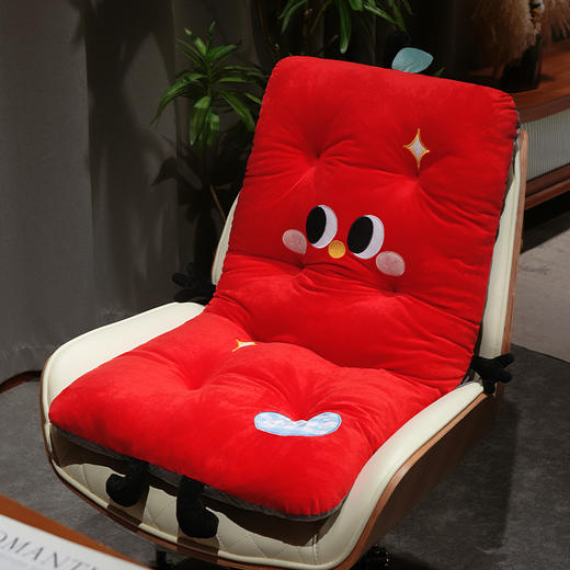 自然醒大眼红苹果连体坐垫QYL 商品图9