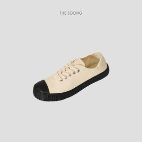 THESOONG|‘“硫化牛仔甲板鞋”极简休闲腔调圆头百搭帆布鞋HWXZ7626
