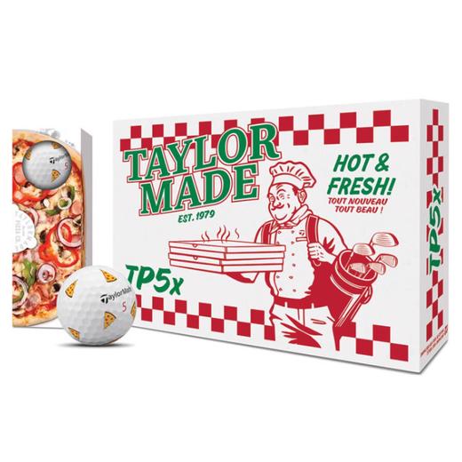 TaylorMade泰勒梅高尔夫球 25款TP5 PIZZA限量版五层高尔夫披萨球 商品图4