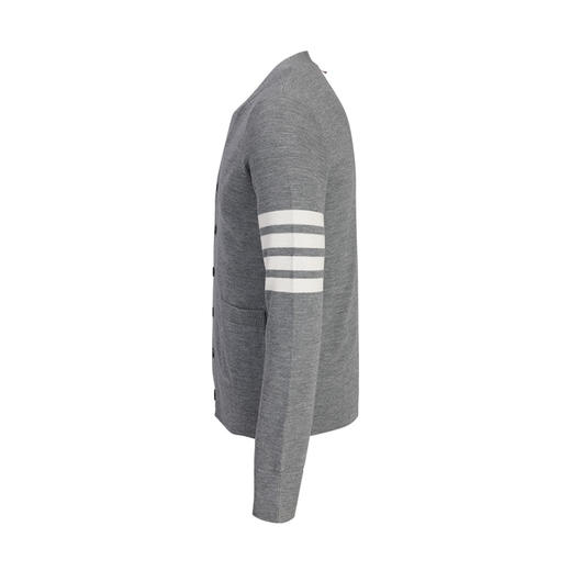 【超惠秒】Thom Browne 汤姆·布朗 男士垂顺质感轻薄款全羊毛针织衫11854 商品图1