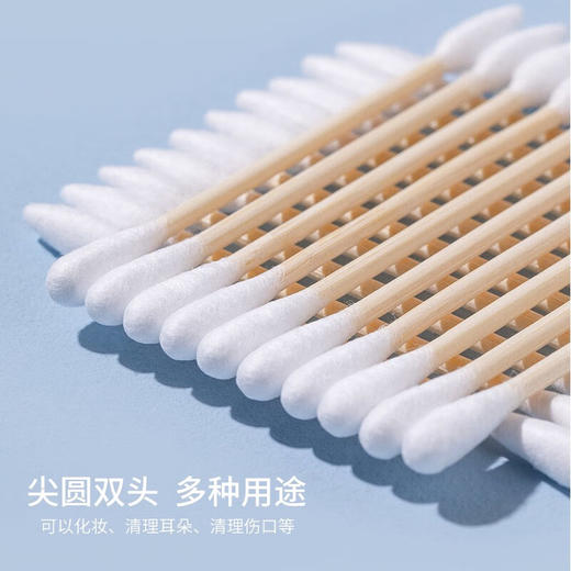 【ZY25】海氏海诺脱脂双头棉签 100支/罐 商品图2