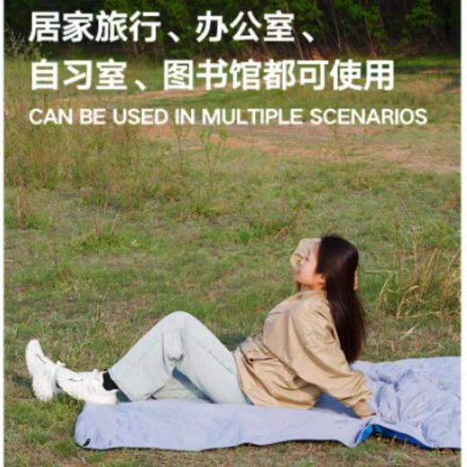 安地斯防泼水披肩地垫毯子夏凉被空调被斗篷雨披单人旅游露营户外 商品图4