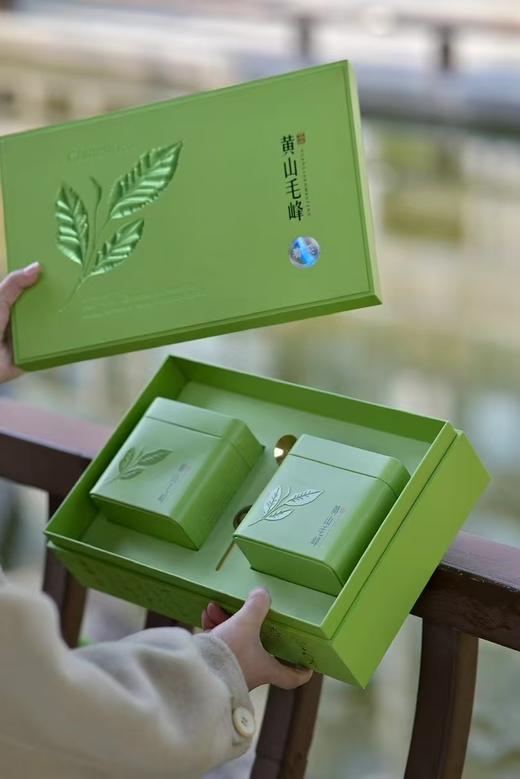 悠选好货春采黄山毛峰精品礼盒125*2罐 商品图1