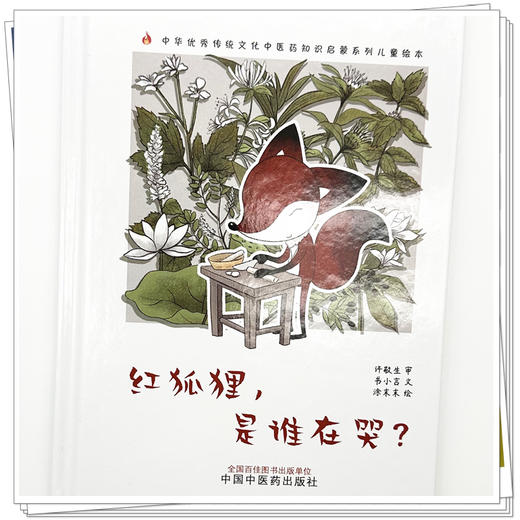 红狐狸:是谁在哭？ 书小言文 涂末末绘 中国中医药出版社 中医优秀传统文化中医药知识启蒙系列儿童绘本 商品图3