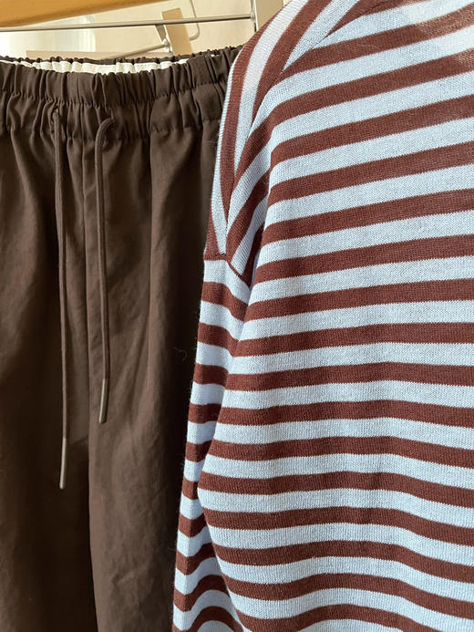 【可可经典】噢蜜ooomeooo爱心条纹针织衫 商品图8