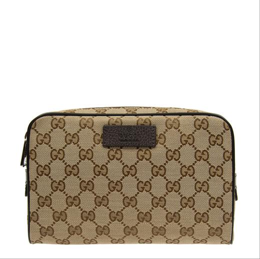 【捡漏超惠秒】Gucci 古驰男女通款 百搭经典帆布牛皮胸包/腰包/单肩包11796 商品图1