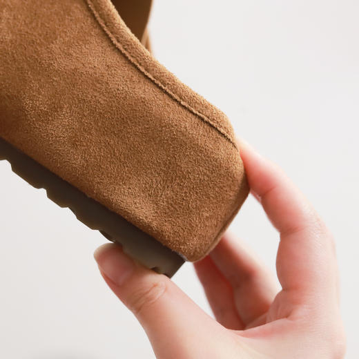 KAISER 凯撒丑萌慵懒松弛感厚底袋鼠鞋/波西米亚风厚底勃肯鞋半拖 商品图9