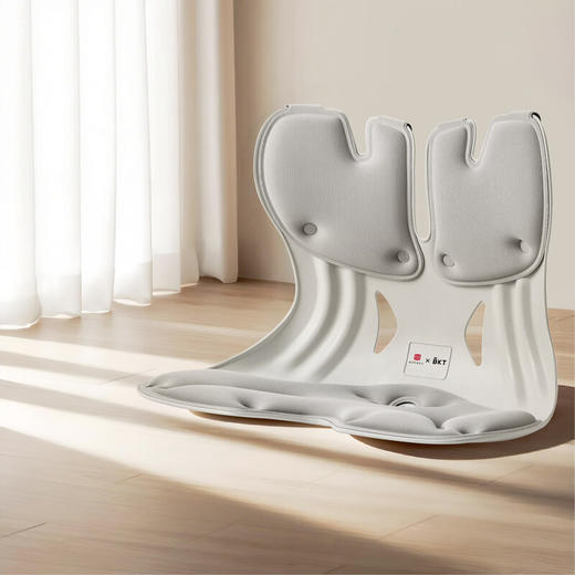 BKT 人体工学护腰坐姿椅 加大版 海雾蓝（带坐套） 商品图5