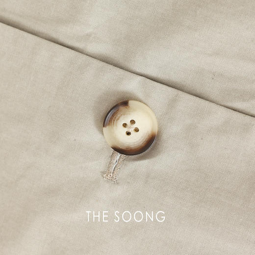 THESOONG|"日系松弛感褶皱筋骨外套HBWT7470 商品图6