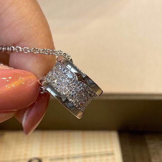 宝格丽 B.ZERO1系列 满钻小蛮腰 项链 男女同款情侣款（XK） 商品图2