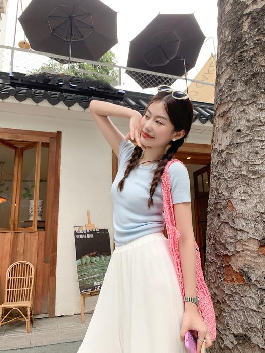 <曾小咸推荐>现货秒杀！最后一波 ！抢到赚到！【俏皮女孩】两色后腰绑带上衣 日常119.99 立减70 秒杀49.99！ 商品图12