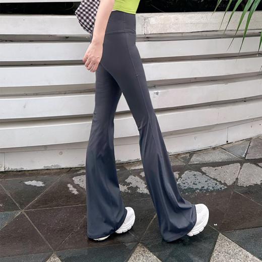 壁虎瑜伽【2509KZ410】高弹加长显瘦喇叭裤【5天发货】 商品图2