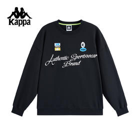 Kappa 秋季新款圆领套头卫衣 潮流宽松KPCJDWT80